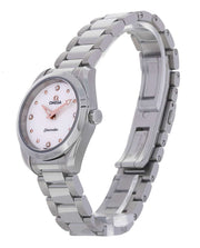  Shop Authentic Omega Seamaster Aqua Terra Quartz Diamond Silver Dial Silver Steel Strap Watch for Women - 220.10.28.60.54.001 - Luxxuri