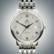  Shop Authentic Omega De Ville Prestige Co-Axial Grey Dial Silver Steel Strap Watch for Men - 424.10.40.20.06.002 - Luxxuri
