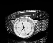  Shop Authentic Omega De Ville Prestige Co Axial Automatic White Dial Silver Steel Strap Watch for Men - 424.10.40.20.02.005 - Luxxuri