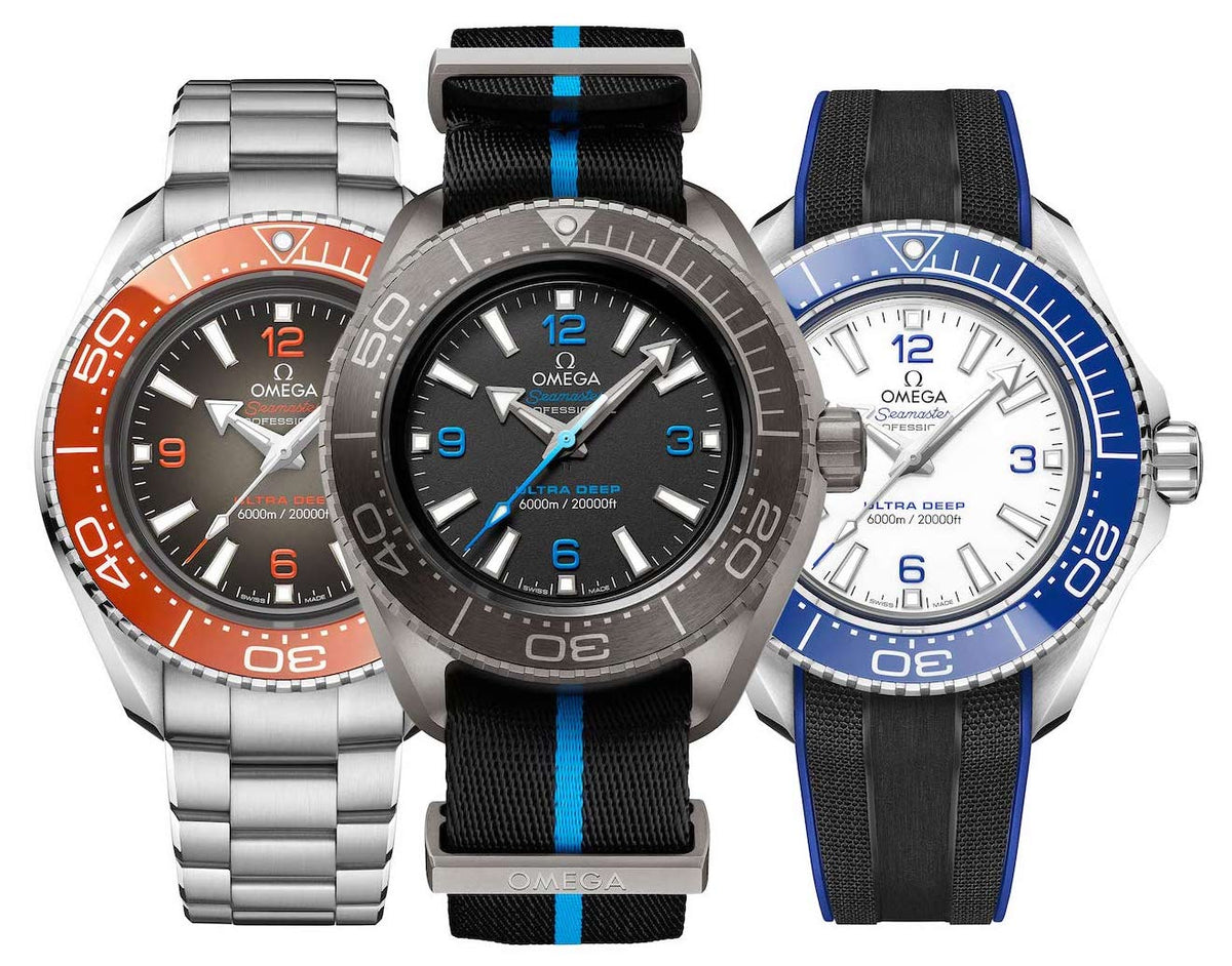  Shop Authentic Omega Seamaster Planet Ocean 6000M 45.5mm Black Dial Silver Steel Strap Watch for Men - 21530462106001 - Luxxuri