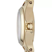  Shop Authentic Marc Jacobs Henry Dinky Red Dial Gold Steel Strap Watch for Women - MBM3202 - Luxxuri