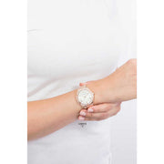  Shop Authentic Guess Cosmo Diamonds Silver Dial Rose Gold Steel Strap Watch For Women - GW0033L3 - Luxxuri