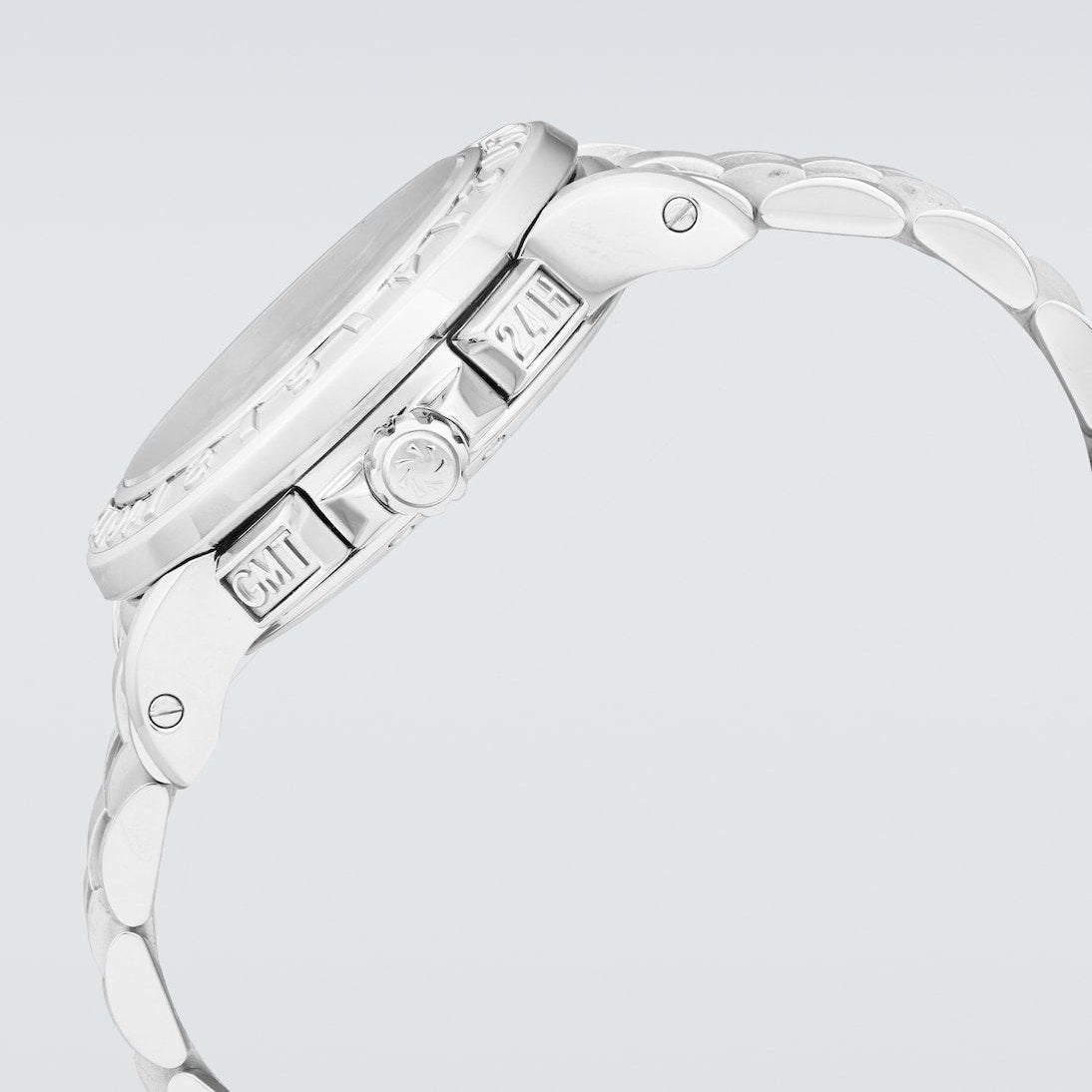  Shop Authentic Michael Kors Layton Chronograph Silver Dial Silver Steel Strap Watch For Women - MK6976 - Luxxuri