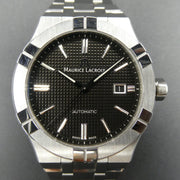  Shop Authentic Maurice Lacroix Aikon Automatic Black Dial Silver Steel Strap Watch For Men - AI6008-SS002-330-1 - Luxxuri