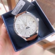  Shop Authentic Tommy Hilfiger Oliver Quartz White Dial Brown Leather Strap Watch for Men - 1791304 - Luxxuri