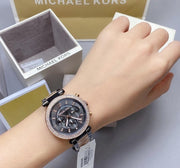  Shop Authentic Michael Kors Parker Chronograph Grey Dial Two Tone Steel Strap Watch For Women - MK6440 - Luxxuri