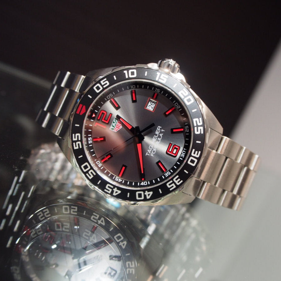  Shop Authentic Tag Heuer Formula 1 Anthracite Dial Watch for Men - WAZ1018.BA0842 - Luxxuri