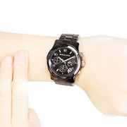  Shop Authentic Michael Kors Runway Black Ceramic Dial Black Steel Strap Watch for Women - MK5162 - Luxxuri