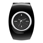  Shop Authentic Emporio Armani Casual Analog Black Dial Black Leather Strap Watch For Women - AR0739 - Luxxuri