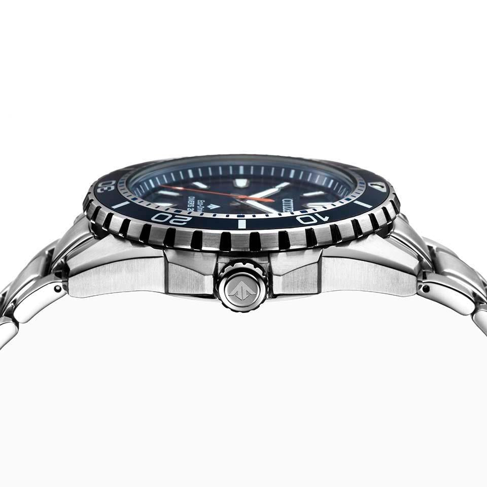  Shop Authentic Citizen Promaster Marine Blue Dial Silver Steel Strap Watch For Men - BN0191-80L - Luxxuri
