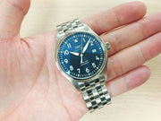  Shop Authentic IWC Le Petit Prince XVIII Edition Blue Dial Silver Steel Strap Watch for Men - IW327014 - Luxxuri