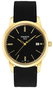  Shop Authentic Tissot T Classic Dream Black Dial Black Leather Strap Watch for Men - T033.410.36.051.01 - Luxxuri