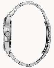  Shop Authentic Bulova Phantom Crystal Silver Dial Silver Steel Strap Watch for Men - 96A236 - Luxxuri