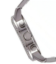  Shop Authentic Guess Mini Sunrise Chronograph Quartz Silver Dial Silver Steel Strap Watch For Women - W0623L1 - Luxxuri