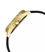  Shop Authentic Guess Swirl Quartz Black Dial Black Silicone Strap Watch for Women - W1096L3 - Luxxuri