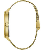  Shop Authentic Guess Iconic Quartz Gold Dial Gold Mesh Bracelet Watch For Women - GW0527L2 - Luxxuri