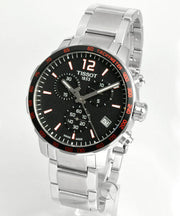  Shop Authentic Tissot Quickster Chronograph Quartz Watch For Men - T095.417.11.057.00 - Luxxuri