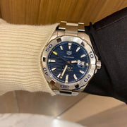  Shop Authentic Tag Heuer Aquaracer Blue Dial Watch for Men - WAY2012.BA0927 - Luxxuri