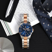  Shop Authentic Maserati Competizione Automatic Blue Dial Two Tone Steel Strap Watch For Men - R8823100001 - Luxxuri