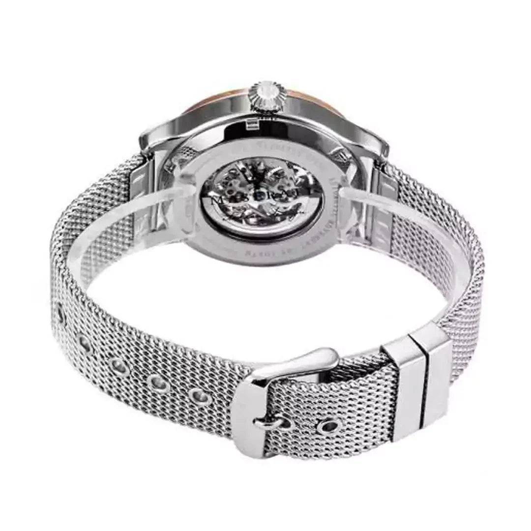  Shop Authentic Maserati Epoca Automatic White Dial Silver Mesh Bracelet Watch For Men - R8823118001 - Luxxuri