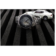  Shop Authentic Maserati Ricordo Automatic Skeleton Silver Dial Silver Steel Strap Watch For Men - R8823133005 - Luxxuri