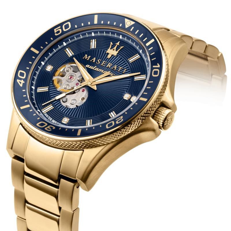  Shop Authentic Maserati SFIDA Automatic Diamond Dial Limited Edition Watch For Men - R8823140004 - Luxxuri