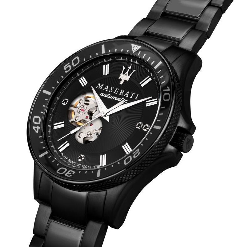  Shop Authentic Maserati SFIDA Automatic Black Special Edition 44mm Watch For Men - R8823140005 - Luxxuri