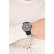  Shop Authentic Maserati Circuito Blue Dial Black Leather Strap Watch For Men - R8851127002 - Luxxuri