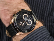  Shop Authentic Maserati Traguardo 45mm Black Dial Watch Black Strap For Men - R8871612025 - Luxxuri