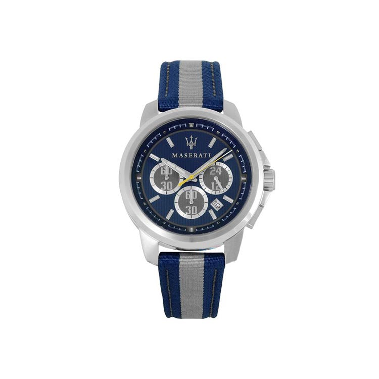  Shop Authentic Maserati Royale 44mm Stainless Steel Fiber Strap Watch For Men - R8871637001 - Luxxuri