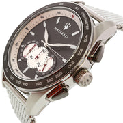  Shop Authentic Maserati Traguardo Chronograph Black Dial Silver Mesh Bracelet Watch For Men - R8873612008 - Luxxuri