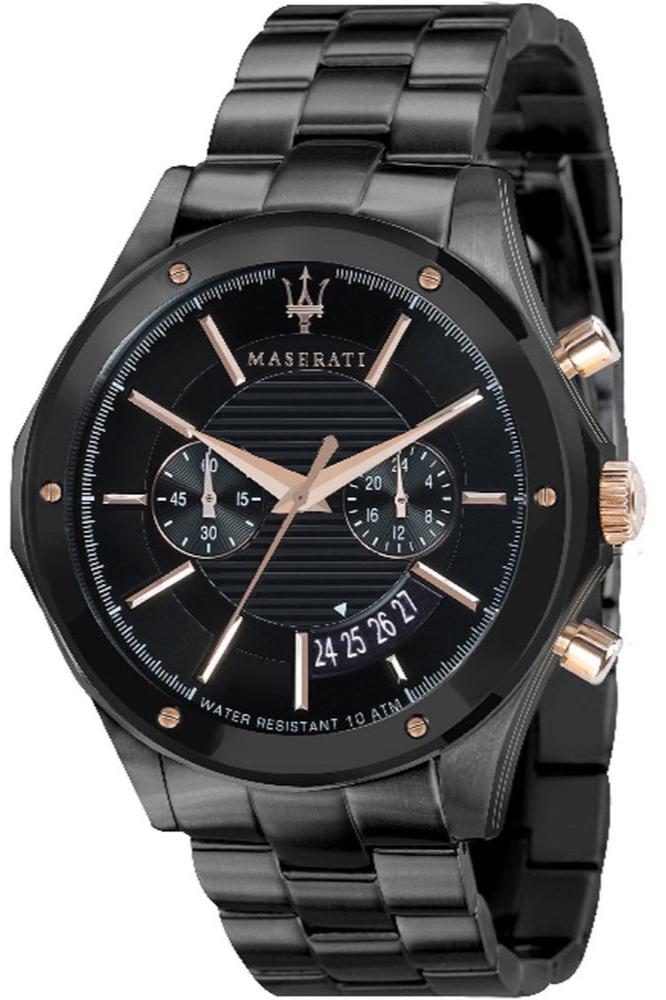  Shop Authentic Maserati Circuito Black Dial Black Steel Strap Watch For Men - R8873627001 - Luxxuri