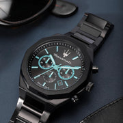  Shop Authentic Maserati Stile Aqua Edition Chronograph Stainless Steel Watch For Men - R8873644001 - Luxxuri