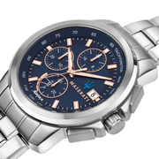  Shop Authentic Maserati Successo 44mm Solar Blue Stainless Steel Watch For Men - R8873645004 - Luxxuri