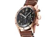  Shop Authentic Breitling Avi 1953 Edition Black Dial Brown Leather Strap Watch for Men - RB0920131B1X1 - Luxxuri
