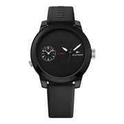  Shop Authentic Tommy Hilfiger Denim Black Dial Black Rubber Strap Watch for Men - 1791326 - Luxxuri