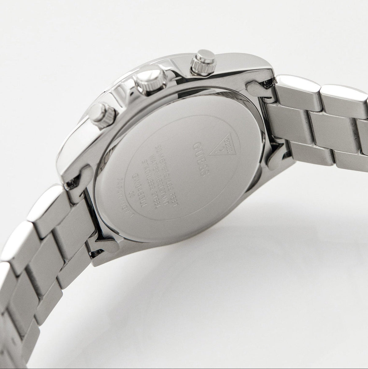 Shop Authentic Guess Sol Chronograph Crystals Multicolor Dial Silver Steel Strap Watch For Women - GW0483L1 - Luxxuri