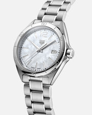  Shop Authentic Tag Heuer Formula 1 Mother of Pearl White Dial Silver Steel Strap Watch for Women - WBJ1318.BA0666 - Luxxuri