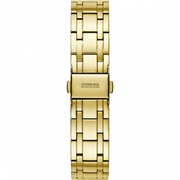  Shop Authentic Guess Cosmo Diamonds Gold Dial Gold Steel Strap Watch For Women - GW0033L2 - Luxxuri