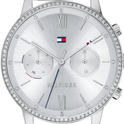  Shop Authentic Tommy Hilfiger Blake Diamonds Silver Dial Silver Mesh Bracelet Watch for Women - 1782301 - Luxxuri