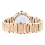  Shop Authentic Tommy Hilfiger Joy Chronograph Gold Dial Gold Steel Strap Watch For Women - 1782533 - Luxxuri
