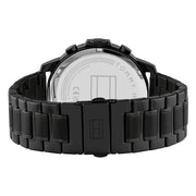  Shop Authentic Tommy Hilfiger Classic Chronograph Black Dial Black Steel Strap Watch For Men - 1710494 - Luxxuri