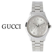  Shop Authentic Gucci G Timeless Quartz Silver Dial Silver Steel Strap Watch for Men - YA1265031 - Luxxuri