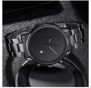  Shop Authentic Armani Exchange Cayde Analog Black Dial Black Steel Strap Watch For Men - AX2701 - Luxxuri