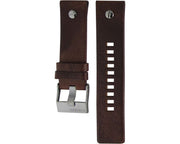  Shop Authentic Diesel Little Daddy SBA Small Sized Grey Dial Brown Leather Strap Watch For Men - DZ7258 - Luxxuri