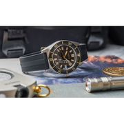  Shop Authentic Seiko Prospex 1965 Diver's Modern Re-Interpretation Automatic Brown Dial Black Rubber Strap Watch For Men - SPB147J1 - Luxxuri