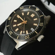  Shop Authentic Seiko Prospex 1965 Diver's Modern Re-Interpretation Automatic Brown Dial Black Rubber Strap Watch For Men - SPB147J1 - Luxxuri