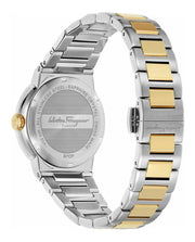  Shop Authentic Salvatore Ferragamo Sapphire Silver Dial Two Tone Steel Strap Watch for Men - SFHP00520 - Luxxuri