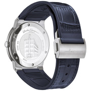  Shop Authentic Salvatore Ferragamo F-80 Classic Blue Dial Blue Leather Strap Watch for Men - SFDT00319 - Luxxuri