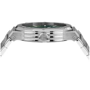  Shop Authentic Salvatore Ferragamo F-80 Bracelet Green Dial Silver Steel Strap Watch For Men - SFHY00621 - Luxxuri